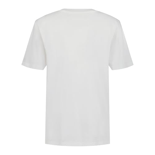 Nautica Boys' Short Sleeve Graphic Crew Neck T-Shirt, Soft, Comfortable, Relaxed Fit, Cruising Bright White