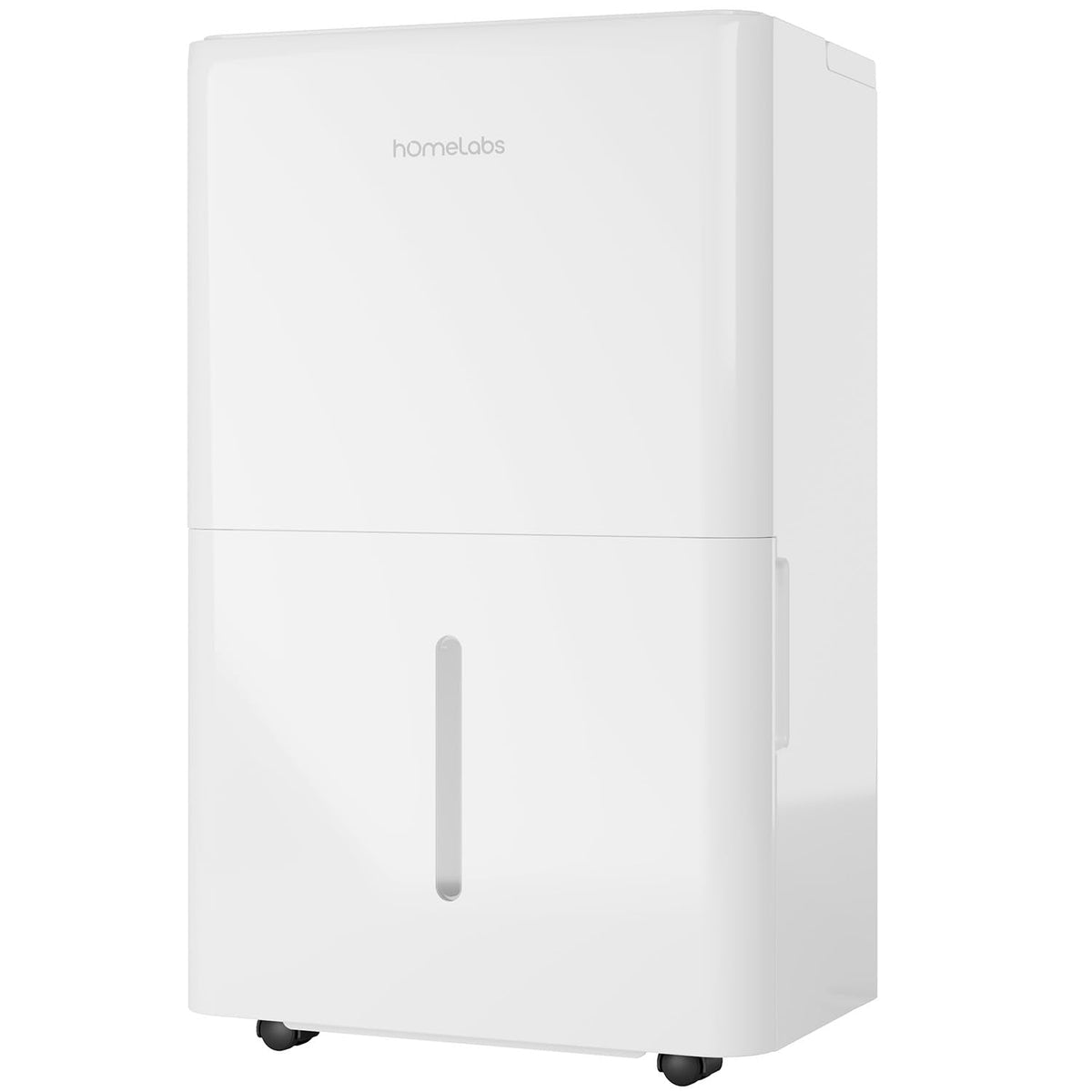 hOmeLabs Dehumidifier 3,500 Sq Ft Wi-Fi (25 Pint MAX 64 Pint at 95°F, 90% RH) for Advanced Humidity & Moisture Control, Quiet, Efficient, Auto Shut-off, Ideal for Home, Basement, Office