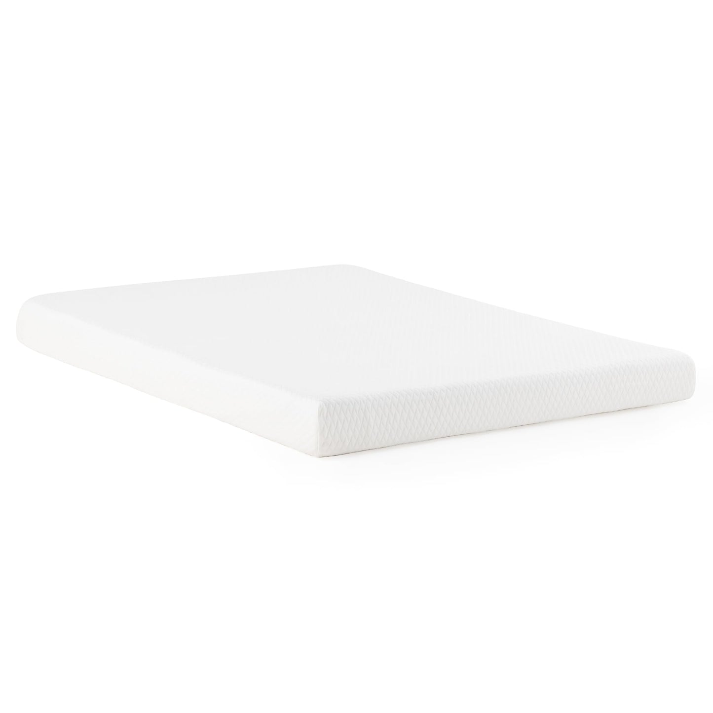 Linenspa 5 Inch Gel Infused Memory Foam Mattress - Queen Size - Firm - Low Profile Bed - Mattress in a Box - Youth or Kids Bed - Guest Bedroom - Pressure Relieving and Breathable - CertiPur Certified