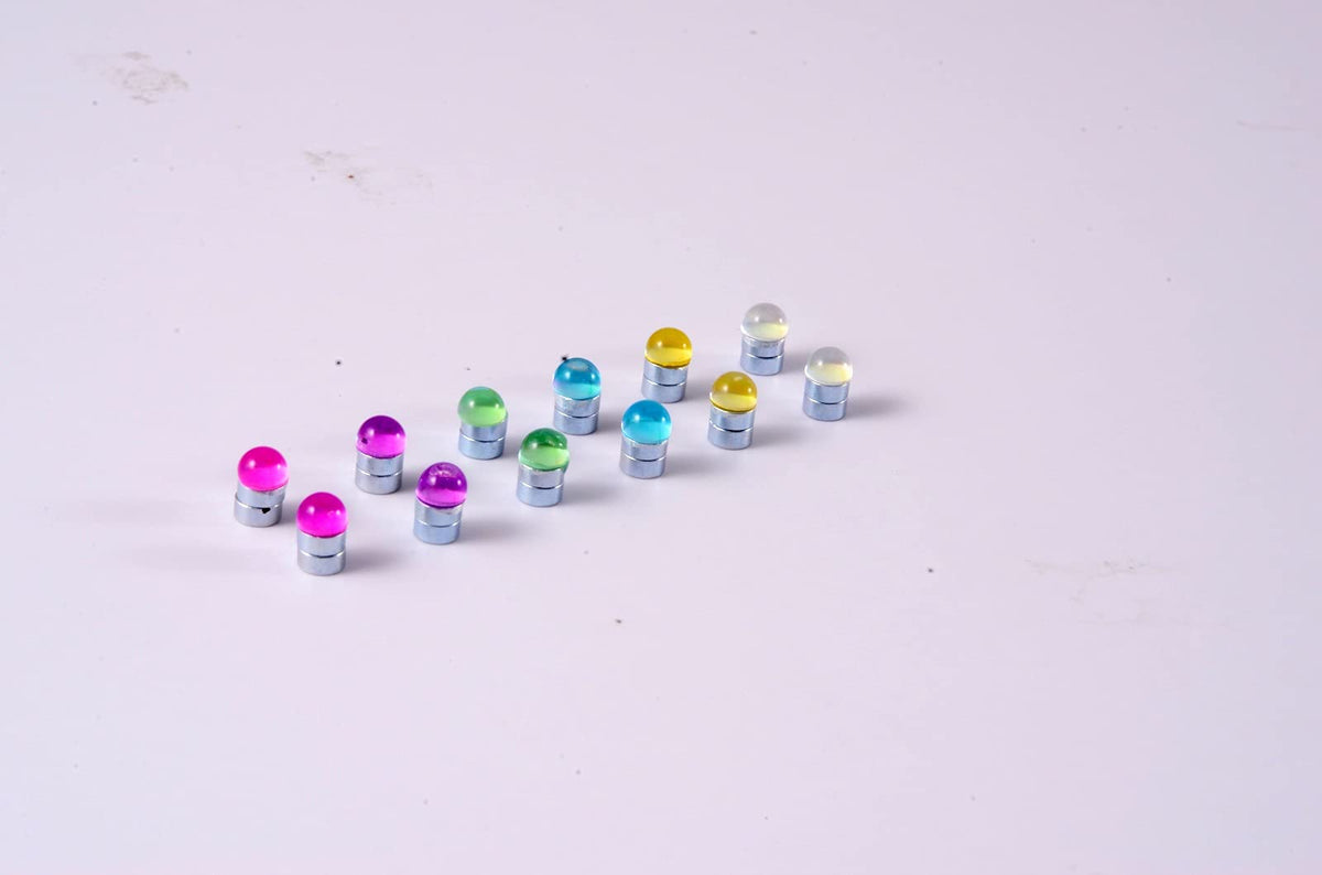 Stainless Steel Crystal Fake Ear Stud Earrings Nose Lip Ring Clip on Cubic Zirconia Tragus for Women Men Multicolor Non Piercing Jewelry Set-12pcs 3mm B