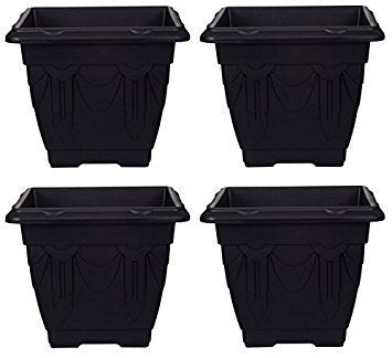 4x30cm Square Venetian Planter
