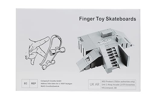 IOUGDSEC Skate Park Kit Ramp Parts for Finger Skateboard Park Kit Part Training Props with 4 Finger Decks 2 Finger Bike 1 Pair Skates and 1 Scooters