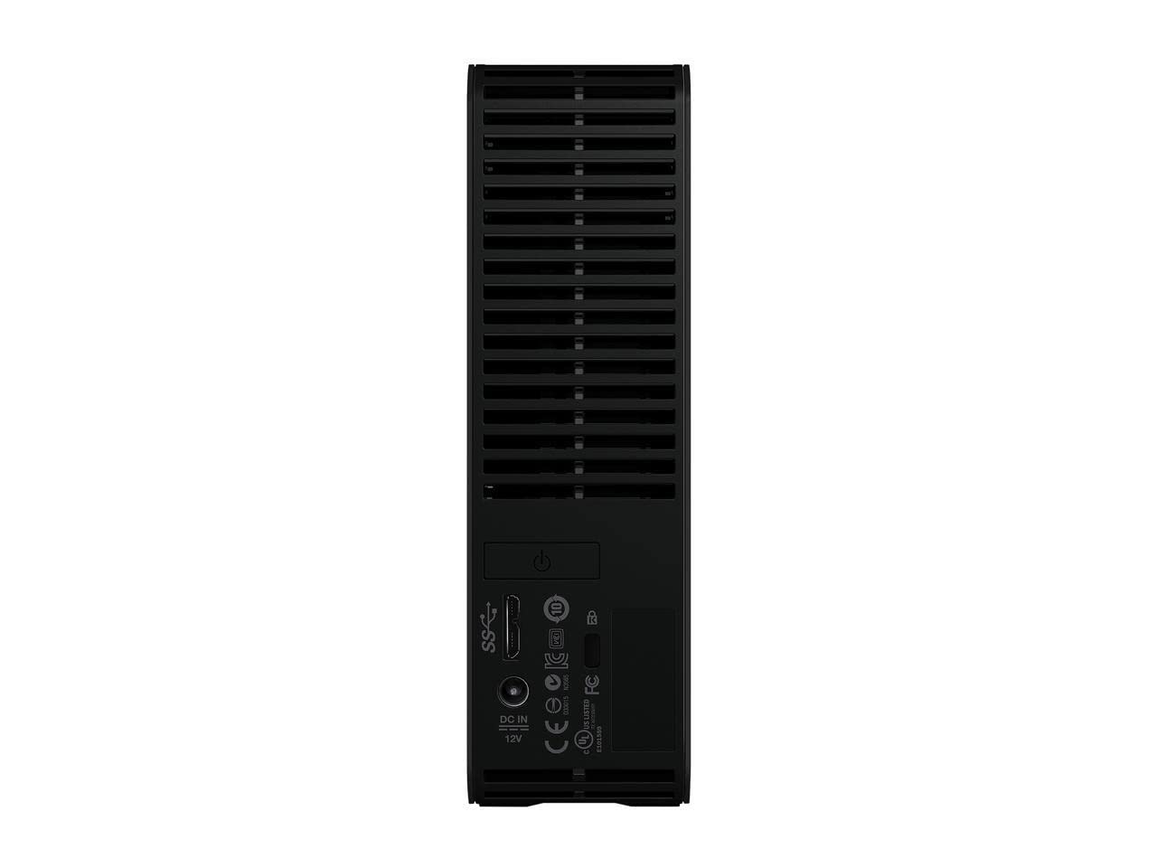 WD 20TB Elements Desktop External Hard Drive, USB 3.0 drive for plug-and-play storage - WDBWLG0200HBK-NESN