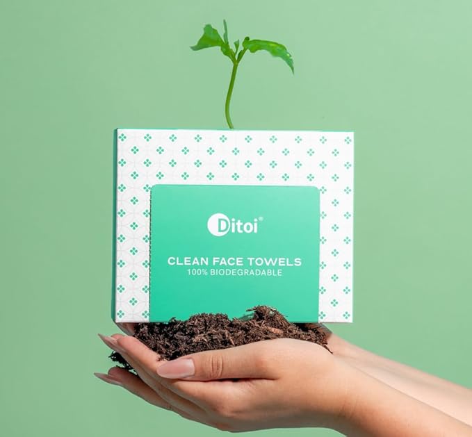 Face Towels, Face Towelettes XL, Ultra Soft Makeup Remover Dry Wipes, Thick