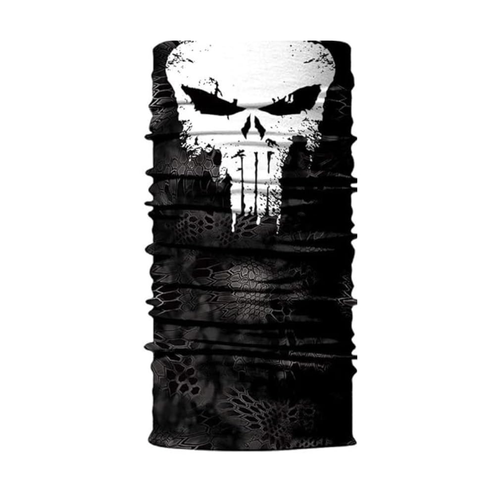 ShopINess Unisex Tube Scarf Adult Multifunctional Headband Bandana Neck Gaiter for Motorbike Sport Parties Halloween and Carnival Outdoor Activities Movie Characters (Alien)