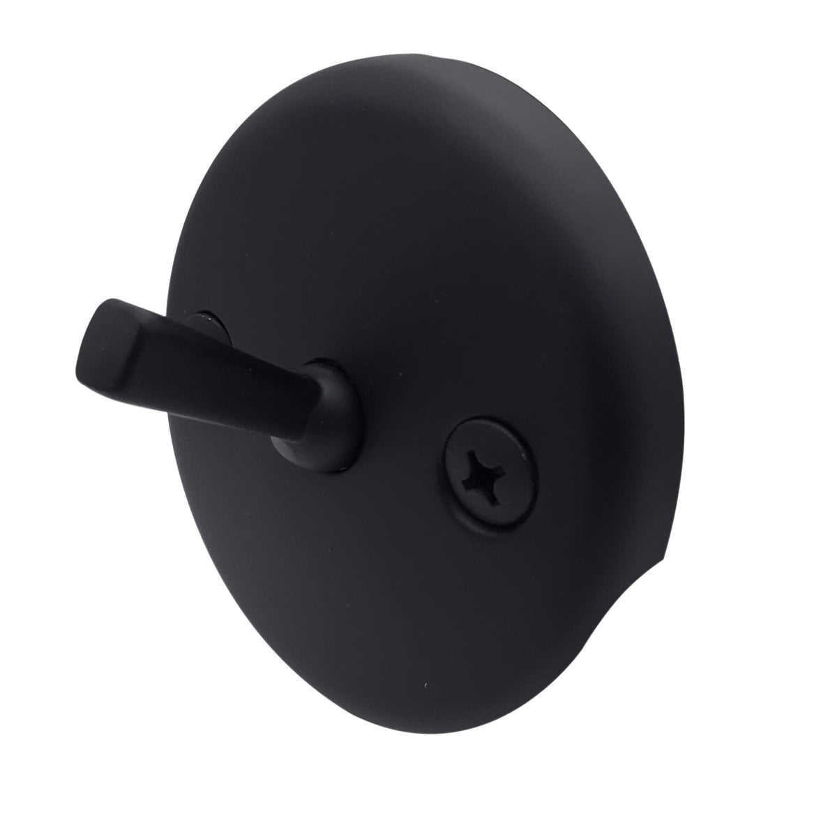 Westbrass A323-62 14" Bath Waste & Overflow Assembly with Trip Lever and Beehive Strainer Grid Drain, Matte Black