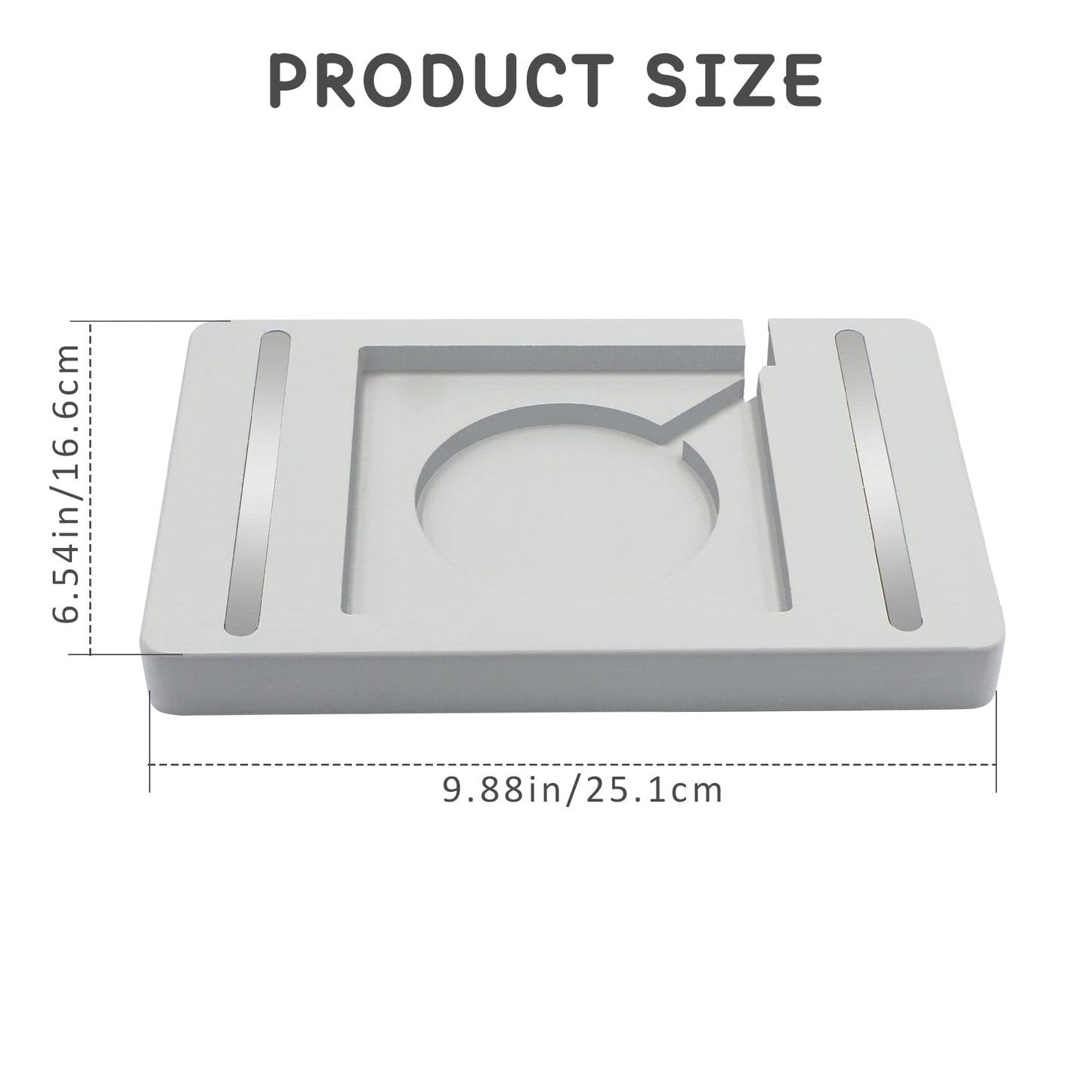Sun3drucker Floating Shelf for Toniebox 2 and Toniebox 1, Tonies Storage Figures Characters - Wall Mounted Shelf Comaptible with Toniebox Set, Tonie Box Organizer Holder for Children's Room