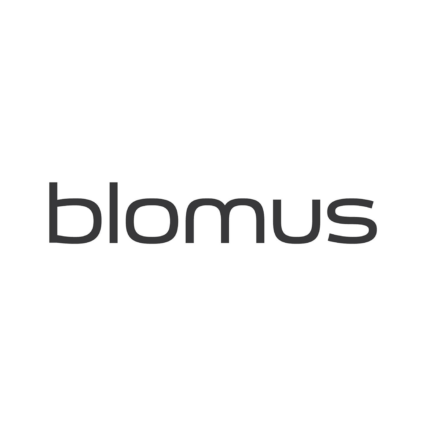 blomus SONO Modern Bathroom Countertop Tumbler and Toothbrush Holder Organizer - Ceramic Soft Touch - Magnet (Charcoal)