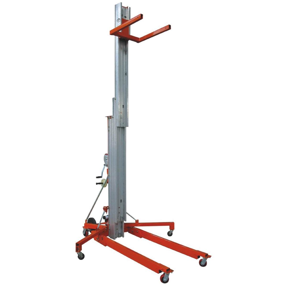 Manual Material Lift, Contractor Lift, 21ft Height, 550 lb. Capacity