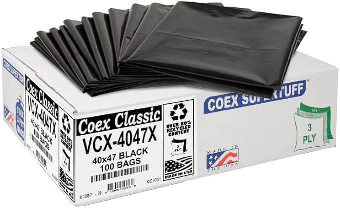 Aluf Plastics 45 Gallon Trash Bags