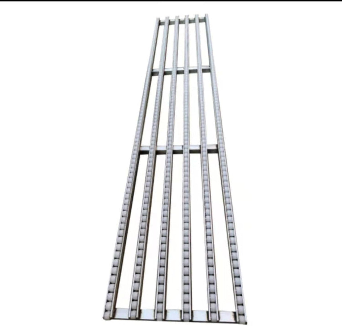 NDRFAWY Conveyor Roller Heavy Duty Plastic Roller Conveyor Table for Warehouses and Factories (6 Slide)