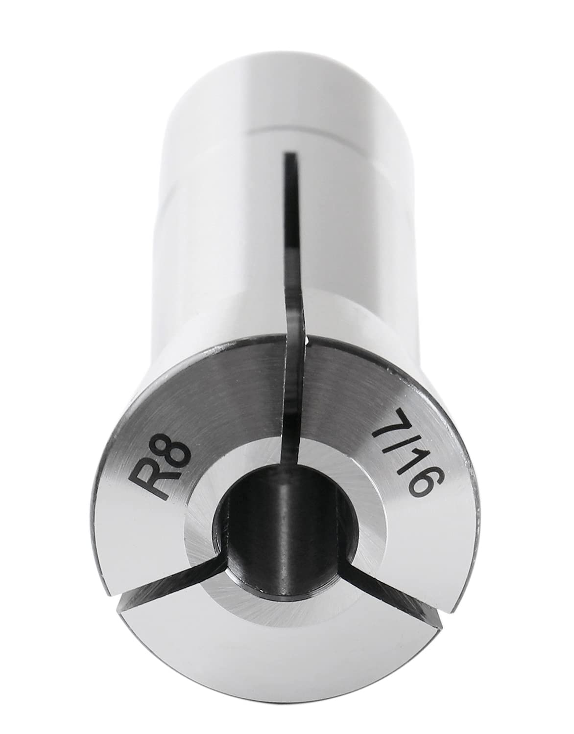 Accusize Industrial Tools 13 Pcs, 1/8-7/8'' by 16ths Precision Grade R8 Collets Hardened and Ground, 0200-0829