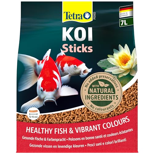 Tetra Koi Pond Fish Food Sticks 1.1kg - biologically balanced for koi fish
