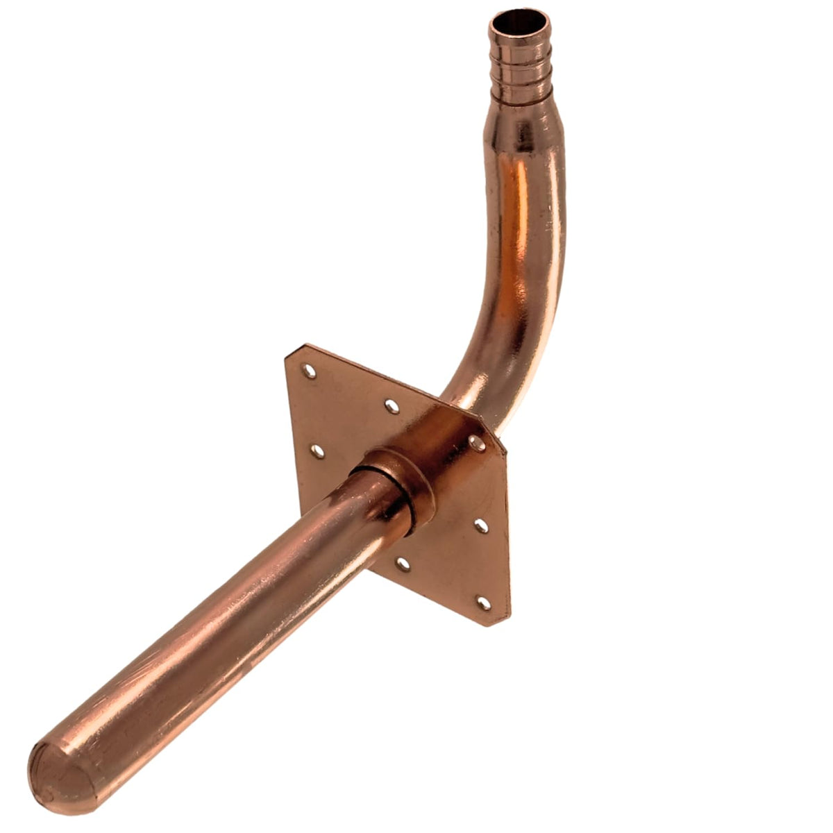 XFITTING 1/2 in Pex Stub Out Elbow with Flange, 3-1/2 in x 6 in, 25 Pieces
