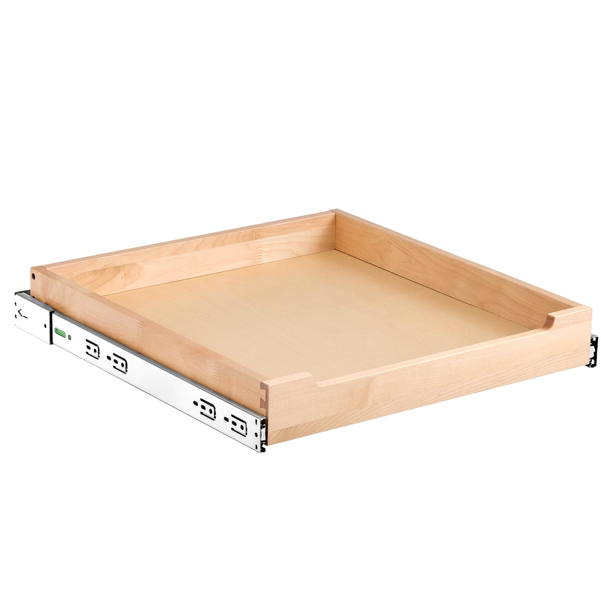 VEVOR Pull Out Cabinet Organizer, 20"W x 21"D Cabinet Drawer, Soft Close Slide out Shelf, Heavy-Duty Sliding Wood Drawer, Bottom Mount Size(20.5"W x 23"D)and Side Mount Size(21"W x 23"D)