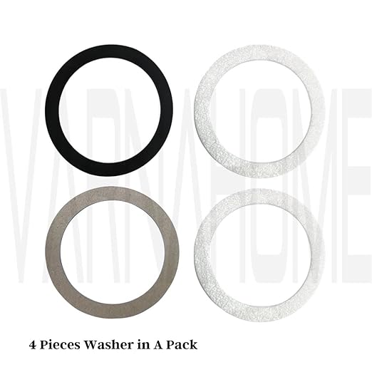 O-Ring Strainer Gasket Set, 2 EPE O-Ring Gasket, 1 Rubber Seal Ring and 1 Paper