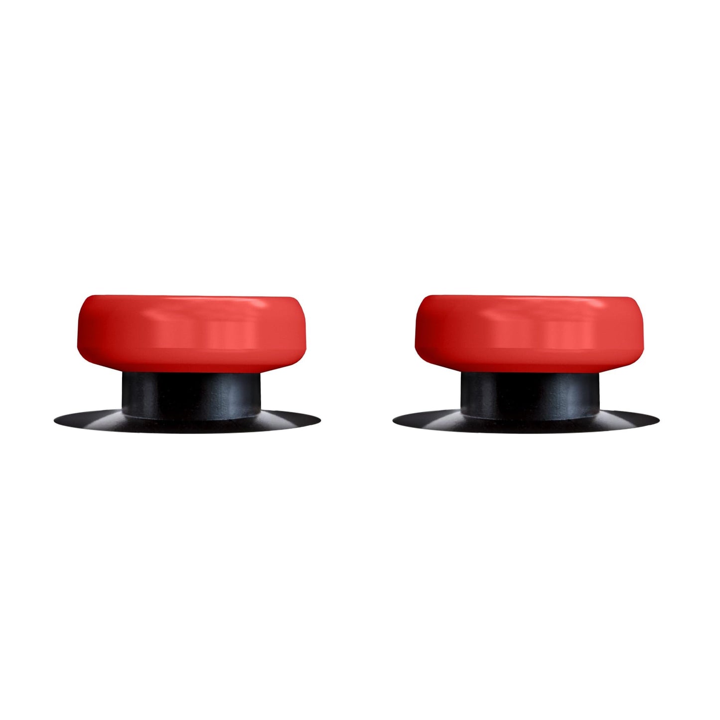 KontrolFreek No-Slip Thumb Grips for Nintendo Switch Pro and Switch 2 Controller | 4-Pack | Red & Black