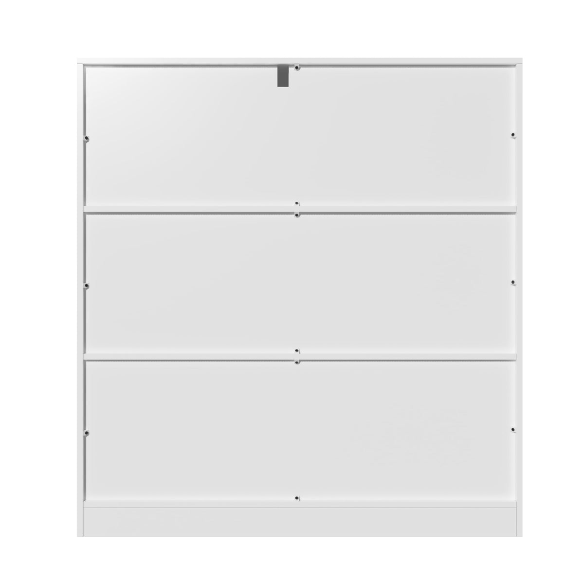 NewBeth 8-Cube Wooden Bookcase,3-Tier Freestanding Storage Cubes with Base,Multi-Purpose Open Shelving for Books,Toys,Bins,Decor – Home Office,Bedroom,Living Room Organizer (White, 8-Cube)
