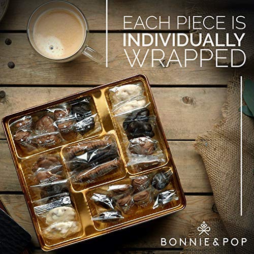Chocolate Gift Basket, Candy Food Gifts Arrangement Platter, Gourmet Snack Box, Holiday Present Idea, Corporate, Employee Appreciation, Him & Her, Men Women Sympathy Family Parties & Get Well- Bonnie & Pop