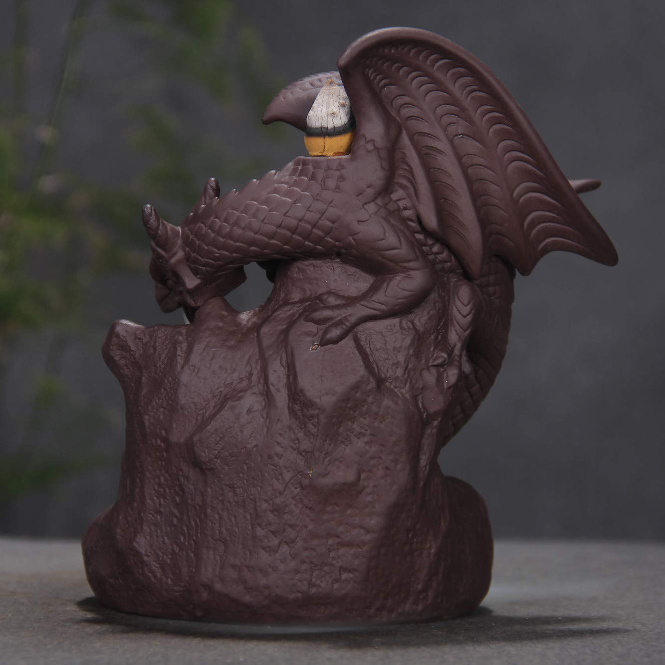 Fly Dragon Backflow Incense Burner Handmade Waterfall Incense Holders Home Decor Gift Statue Ornaments