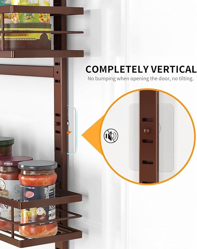 Moforoco Bronze 9-Tier Over The Door Pantry Organizer, Pantry Organization And