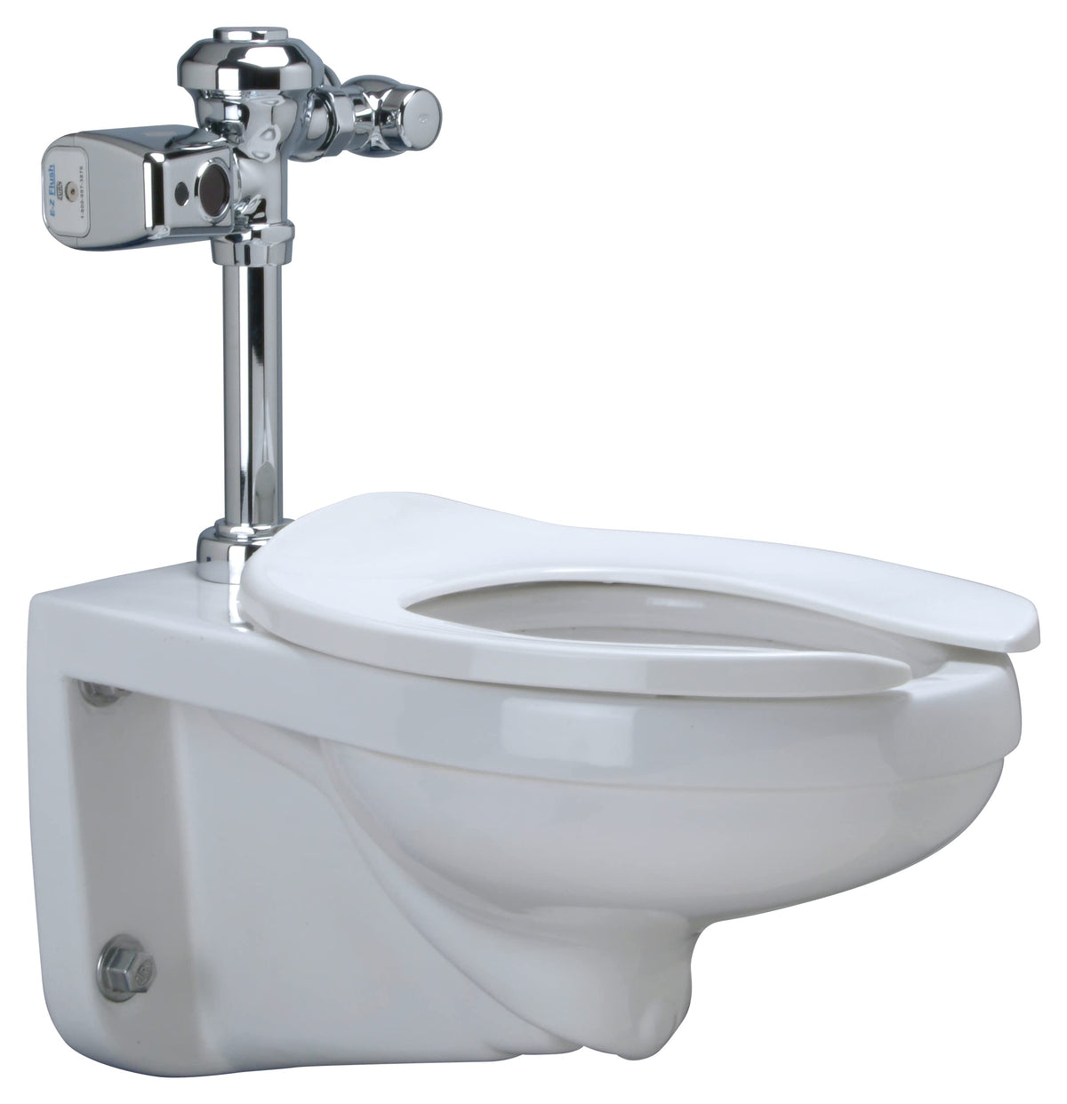 Zurn Z.WC4.S Zurn One Sensor Floor Mounted Toilet System with 1.28 GPF Battery Powered Flush Valve