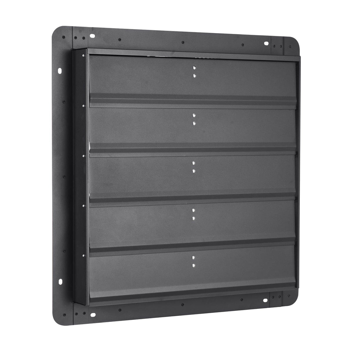 VEVOR 24 inch Exhaust Fan, Wall Mounted Attic Fan with Variable Speed, Temperature & Humidity Controller, 4800 CFM, Automatic Shutter