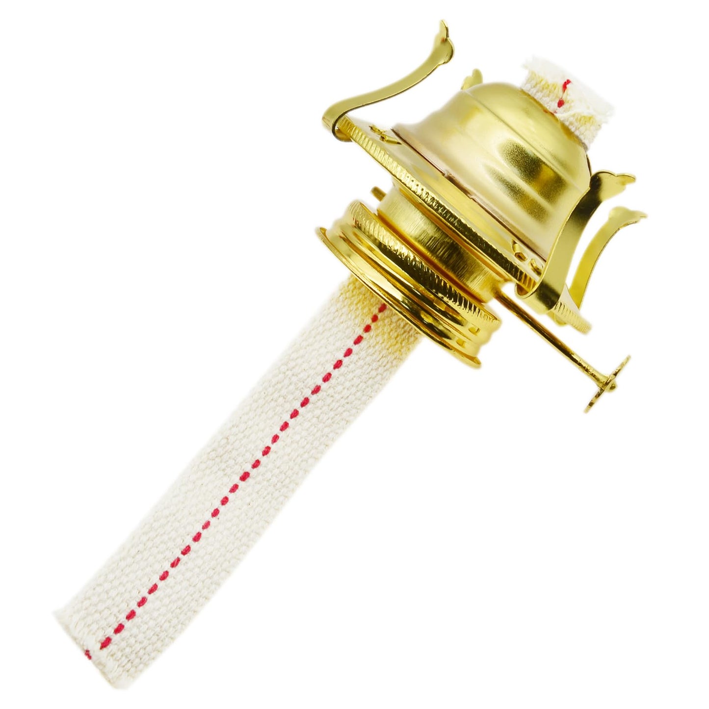HAJXZH 1 PCS Oil Lamp Replacement Burner Gold Oil Lamp Chimney Holder for Most Vintage Hurricane Lantern