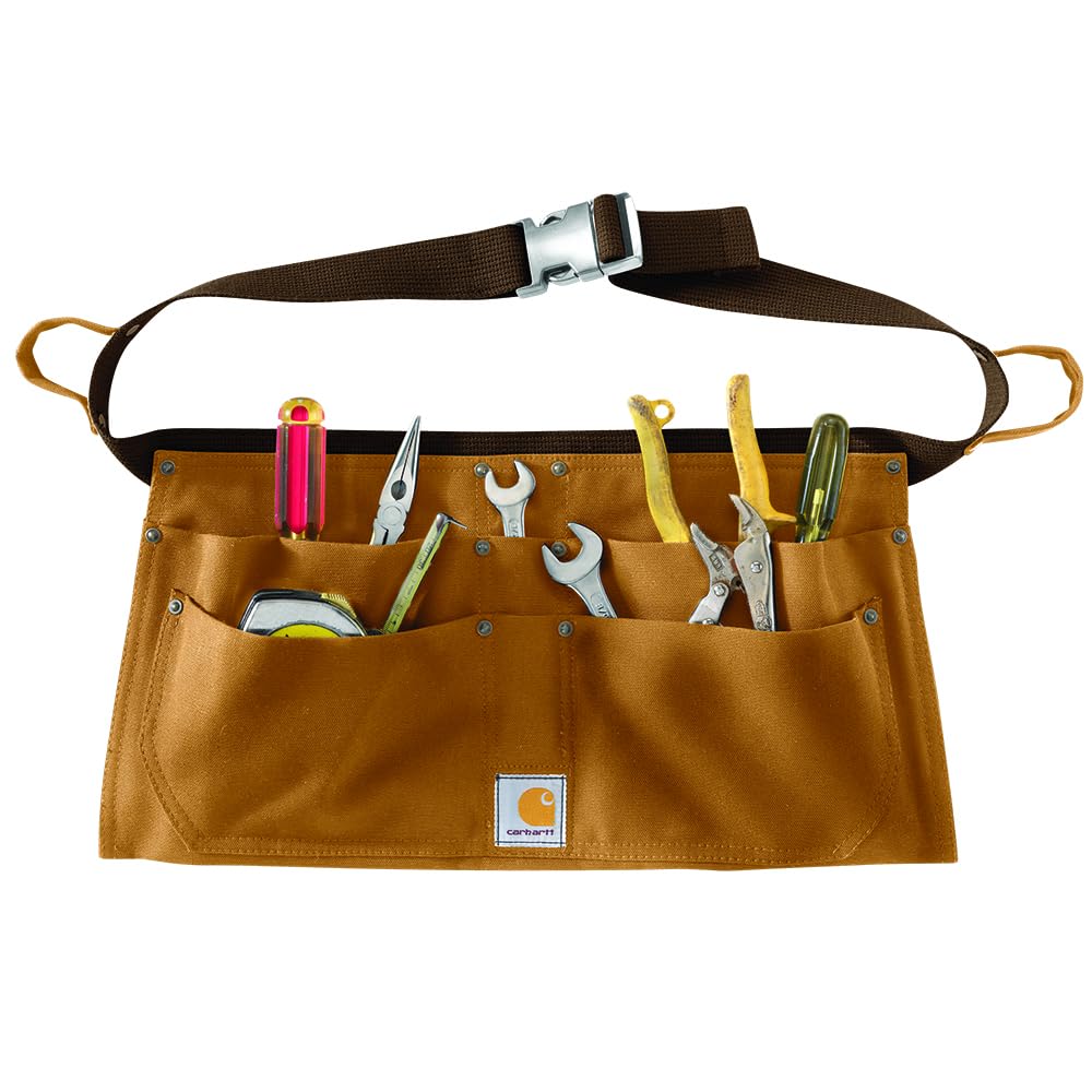 Carhartt Men's Firm Duck Waist Apron, Carhartt Brown, XX-Large