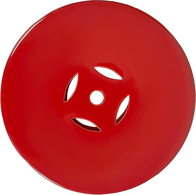 JONATHAN Y TBL1022C Lucky Coins 16" Chinese Ceramic Drum Indoor/Outdoor Garden Stool Bohemian, Coastal, Cottage, French Country, Traditional, for Living Room, Garden Room, Patio, Matte Red