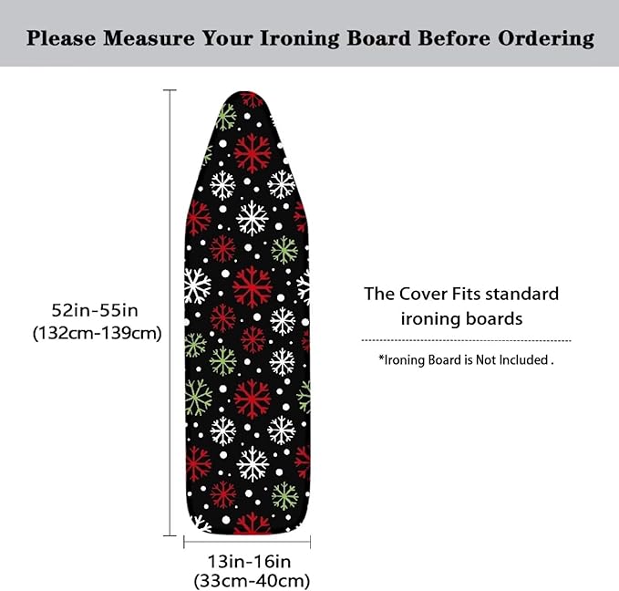 Ironing Board Cover and Pad 16 x 55 Inch Iron Board Cover
