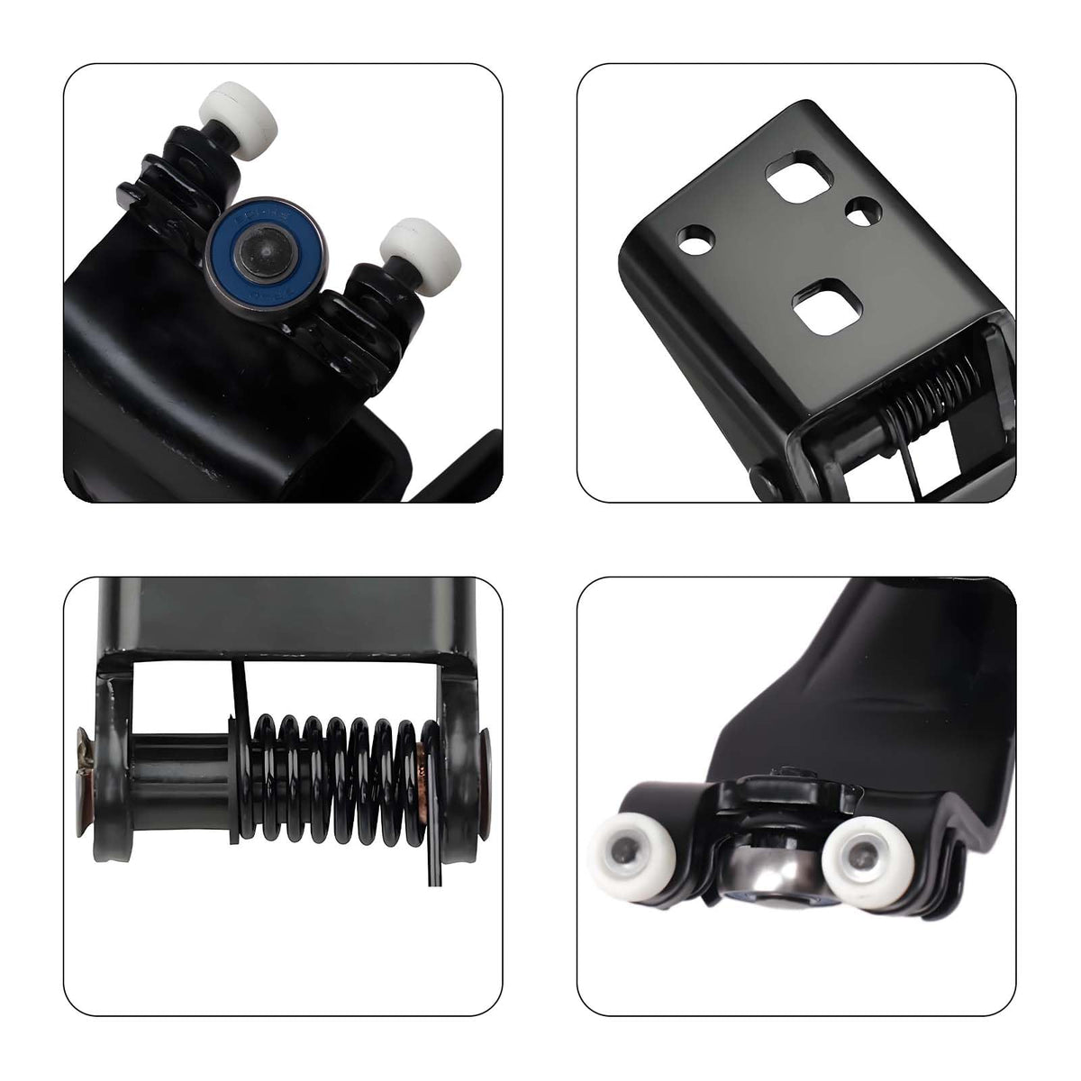 Power Sliding Door Rollers Assembly Compatible with 2005-2010 Honda Odyssey EX EX-L Touring, W/ Door Holders, Replace # 72561-SHJ-A21, 924-128, 72521-SHJ-A21, 924-129, 2PCS, Driver and Passenger Side