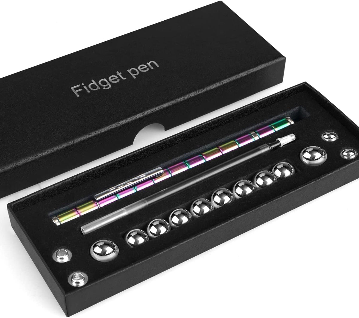 boncty Fidget Pen, Decompression Magnetic Toy Pen, Gift for Teenage Boys, Best Gift for 8-12 Years Old, Novelty Toy for Kids or Friends