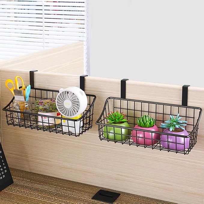 LeleCAT Cabinet Door Organizer Basket