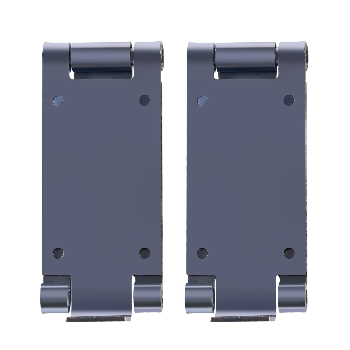 XTPTFABS 2Pcs Low Headroom Garage Door Top Brackets Compatible with Standard 12" or 15" Radius Track(for Standard Elevator Doors with Very Small Gaps)