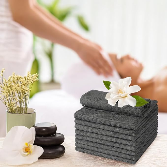 Washcloths - 20 Pack - Face Towels, Highly Soft Wash Cloths and Hand Towels