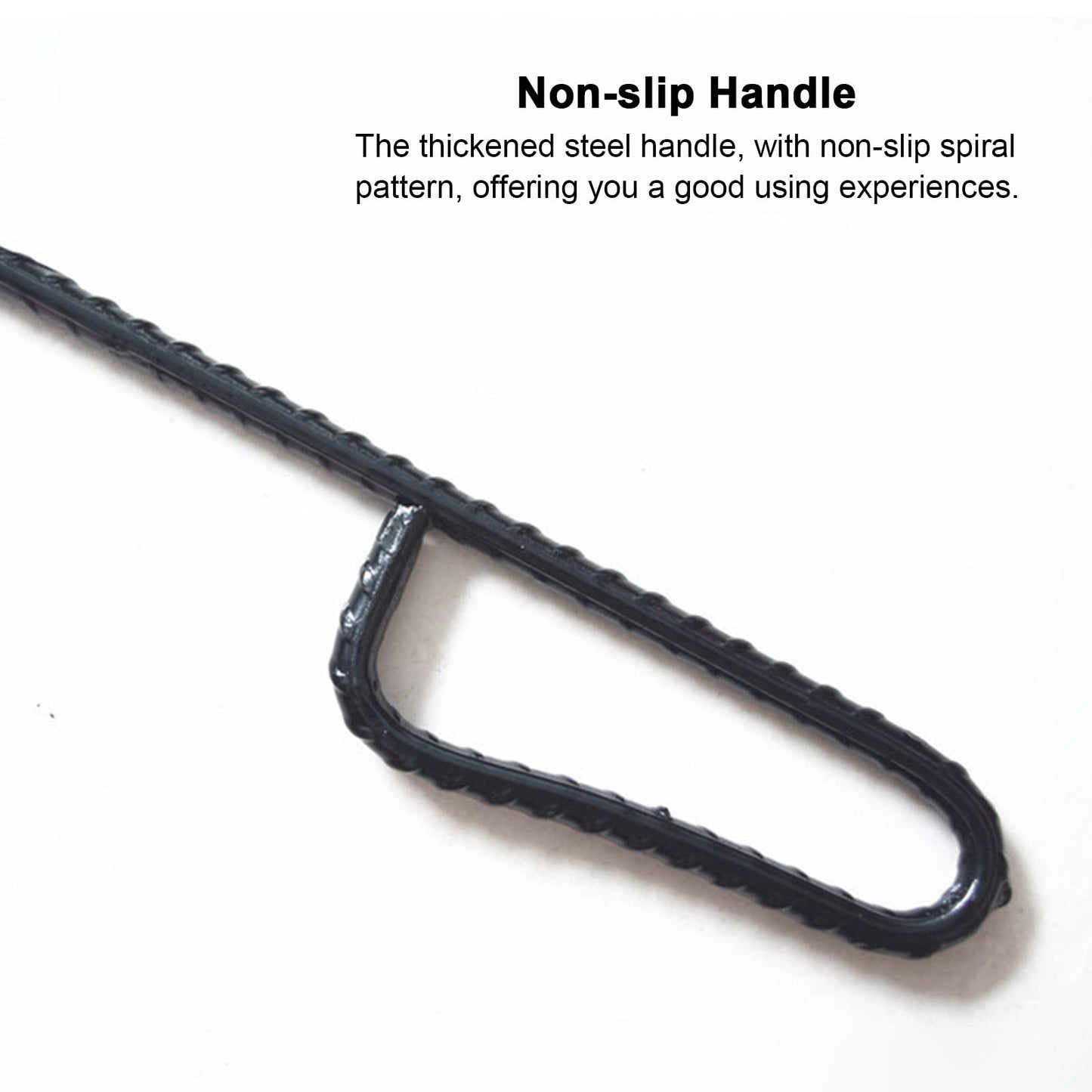 HDYZJQ Rolling Shutter Door Hook, 50/60/70/80/100/120/150/160cm Long, 8mm Thick Pull Window Hooks for Opening Shop Door, Metal Steel Lifter Bar(160cm Length)