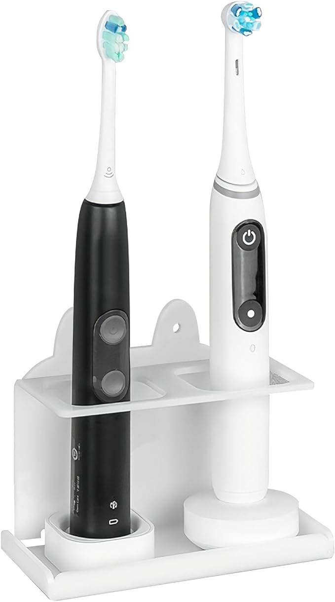 Electric Toothbrush Holder Wall Mounted, Electric Toothbrush Cord Organizer