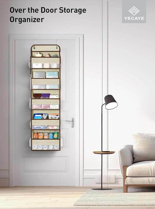 Yecaye 2 Pc Over the Door Organizer