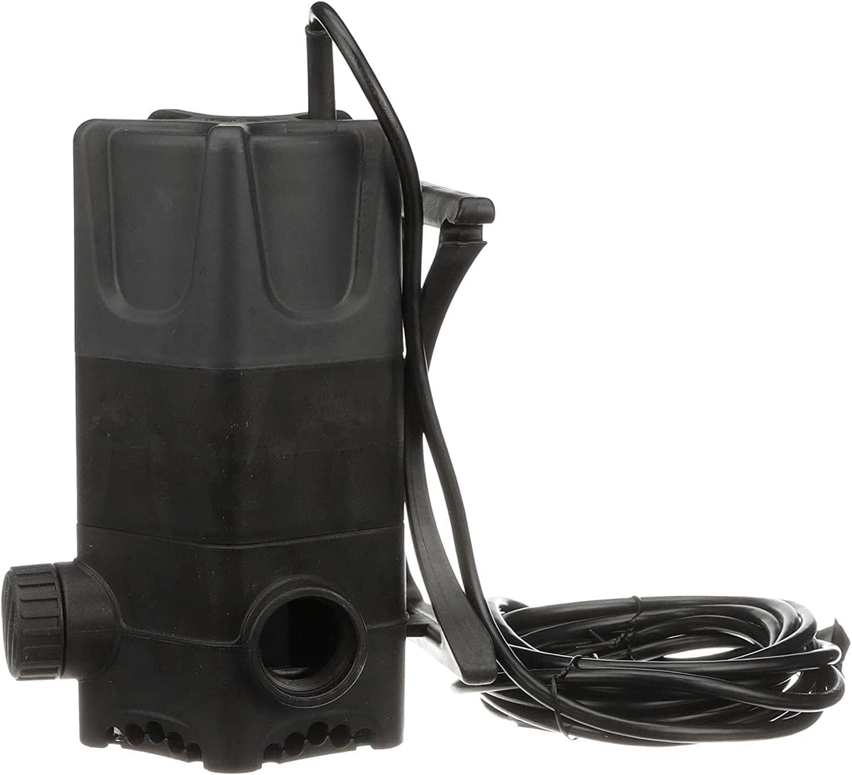Little Giant WGP-95-PW 115 Volt, 4280 GPH Dual Discharge Direct Drive Submersible Waterfall and Pond Pump, Black, 566407