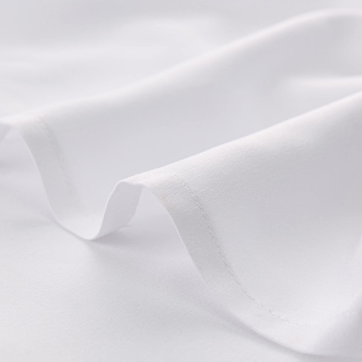 Best Season Twin Size Bed Sheet Set - 3 Piece (White),Super Soft Microfiber 1800 Thread Count Luxury Egyptian Sheets with 16-Inch Deep Pocket Wrinkle and Hypoallergenic