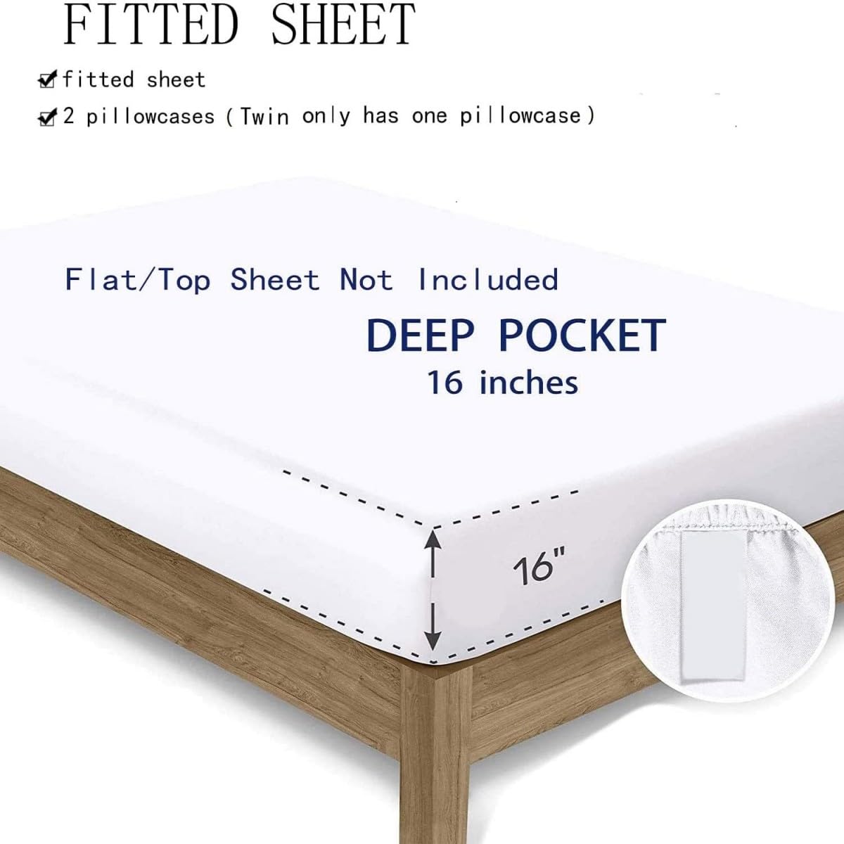 Erosebridal Fairy Garden Twin Fitted Sheet - Pink Fairy Butterfly Bedding Set for Girls Kids, Cute Pink Floral Bed Sheets, Kawaii Mushroom Flower Bed Set 2 Piece Room Decor (No Flat Sheet)