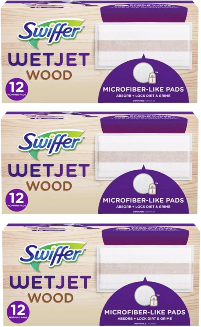 Swiffer WetJet Wood Mopping Pad Refill