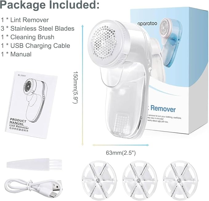 Fabric Shaver, Lint Remover for Clothes, Electric Lint Remover