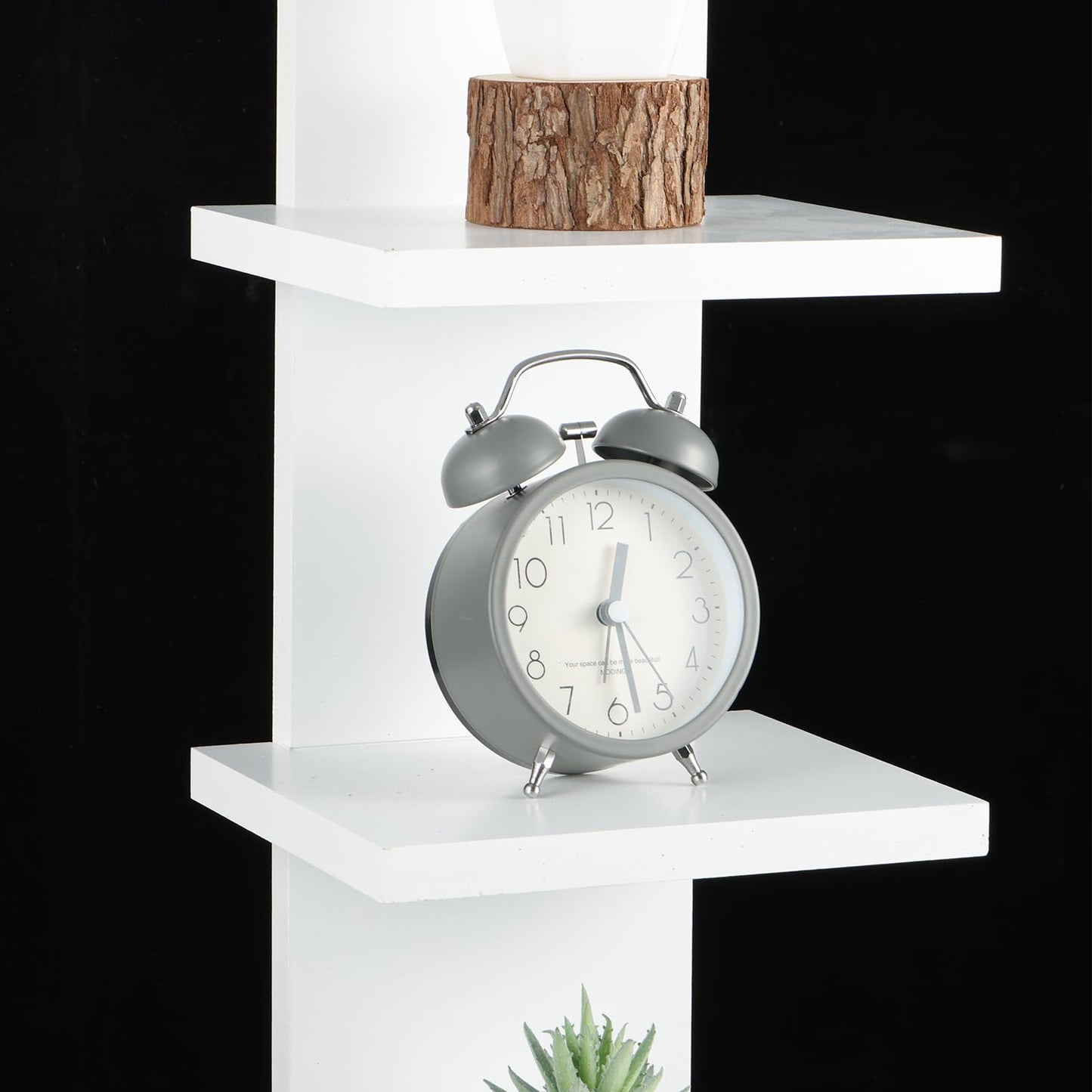 Sibosen 7-Tier Wall Shelf Unit - Compact Display Floating Shelves,Lack Floating Shelf, Vertical Column Wall Decor Mount Float Storage Organizer Tall Tower Shelves for Bedrooms, Living Rooms