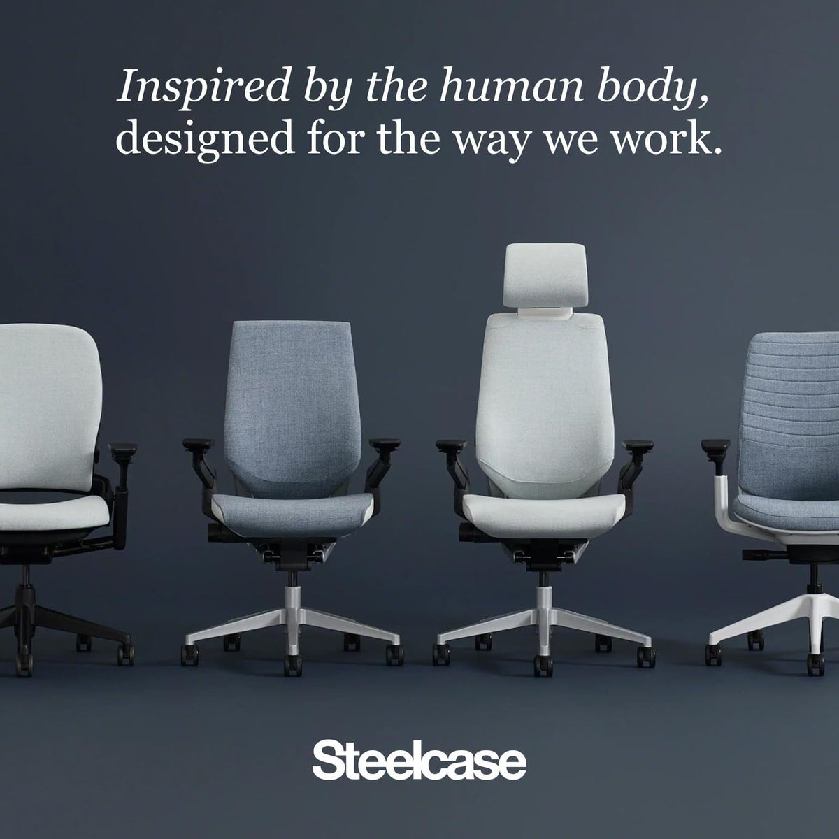 Steelcase Series 1 Office Chair - Ergonomic Work Chair with Wheels for Carpet - Helps Support Productivity - Weight-Activated Controls, Back & Arm Support - Easy Assembly - Wasabi
