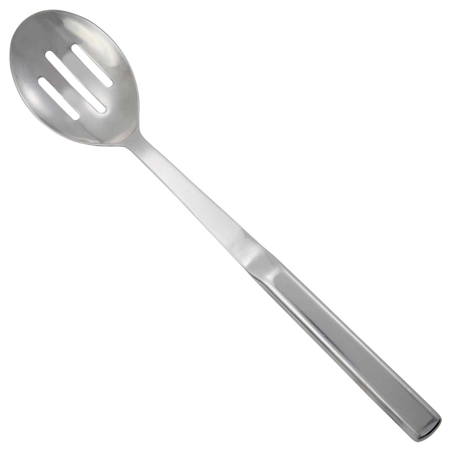 Winco 11-3/4" Slotted Spoon, Hollow Hdl, S/S