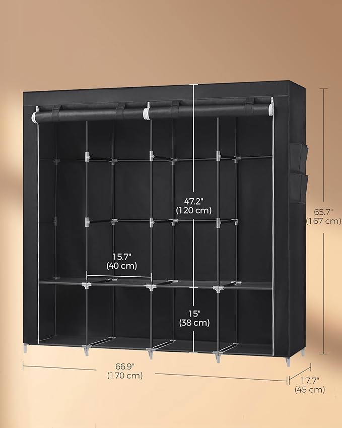 SONGMICS Portable Closet, Wardrobe Closet Organizer