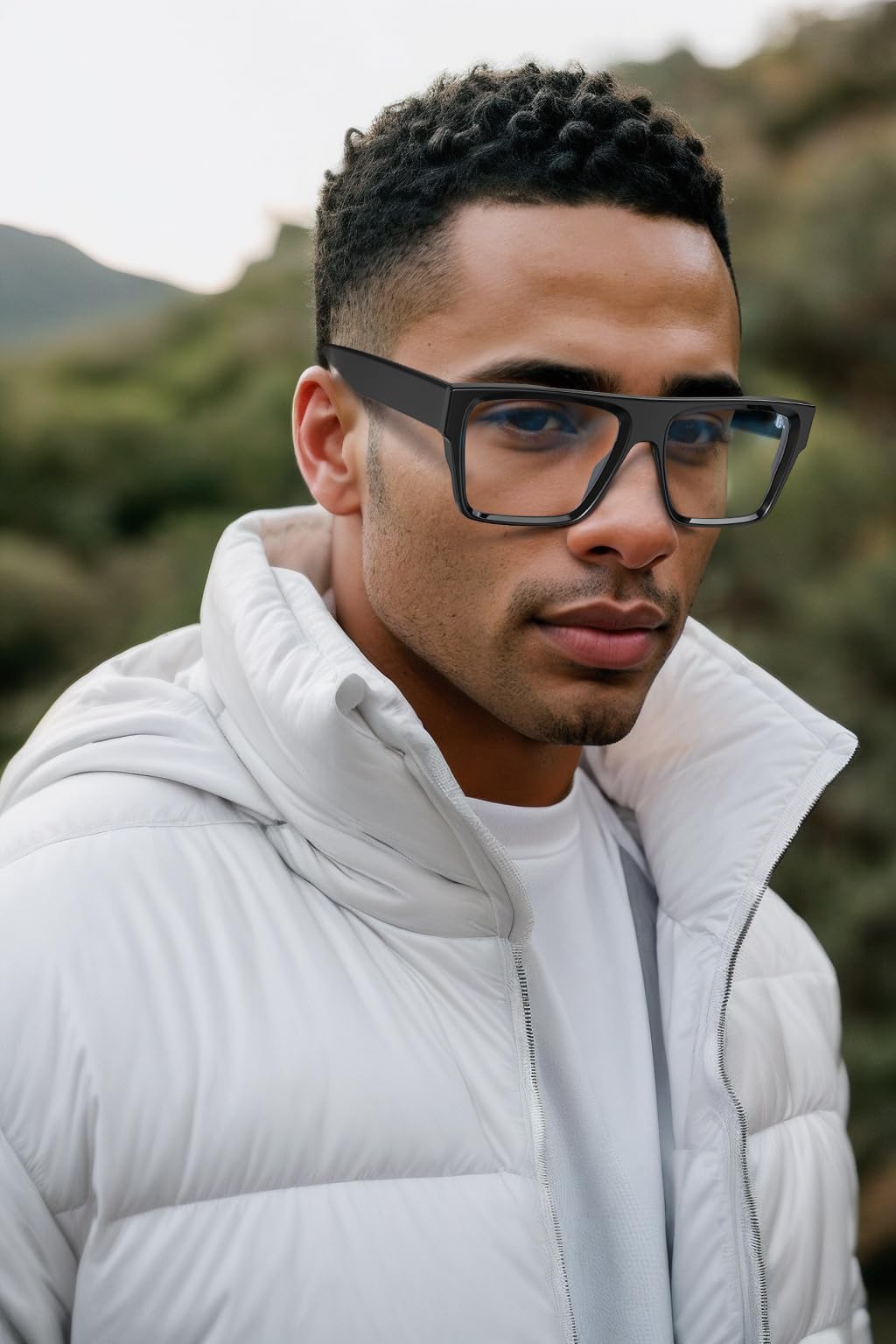 VISOONE Square Full Rim Blue Light Blocking Glasses Large Fashion Computer Multi Colors Eyeglass Frame Women Men ALBA