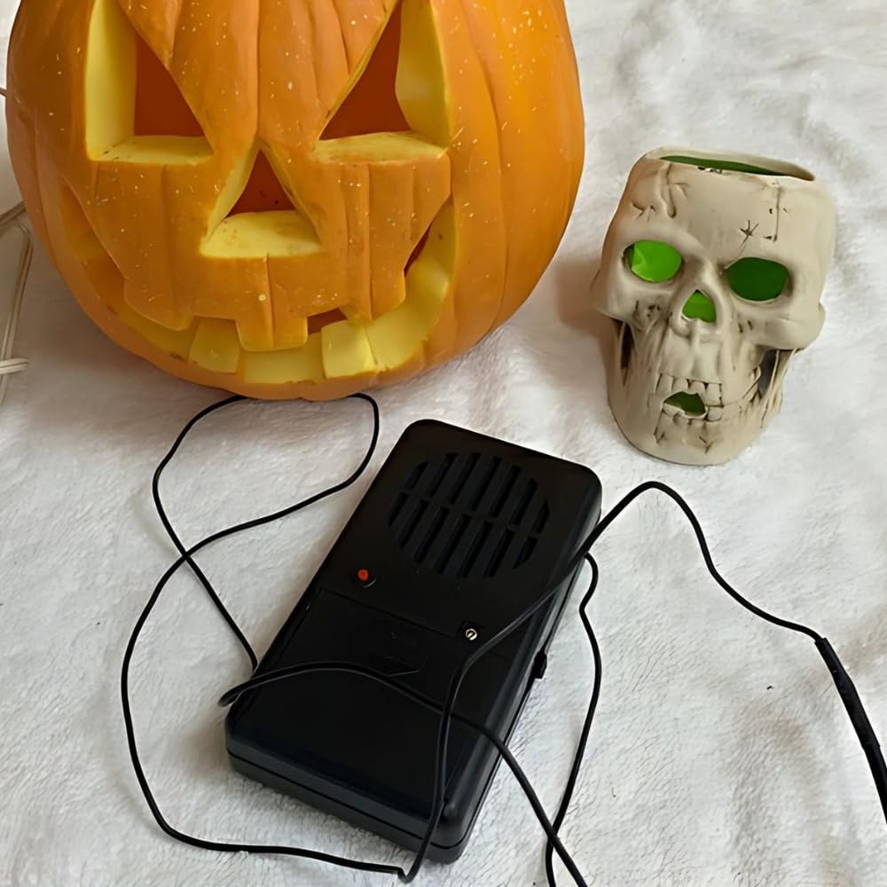 Scary Halloween Voice Changer | Black | 1 Pc